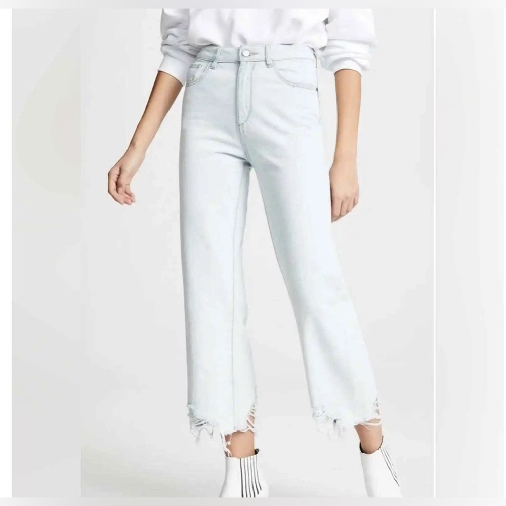 DL1961 Hepburn Wide Leg High Rise Vintage (Palermo) - Size 31